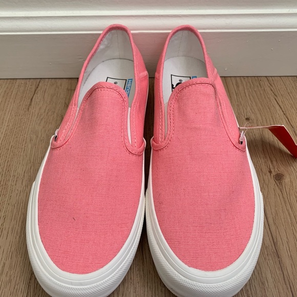 Vans Slip On Pink Women’s Size 9.5 - Picture 3 of 5